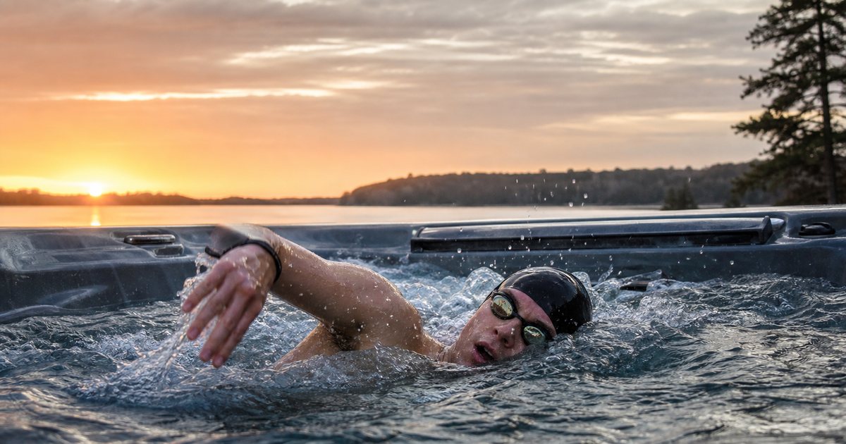 Can a swim spa deliver a genuine workout for serious swimmers?